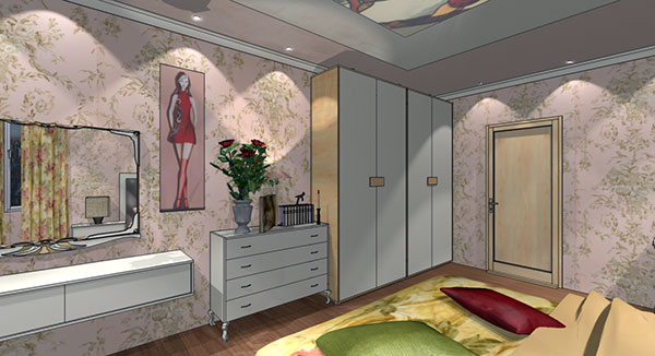 Дизайн спального помещения