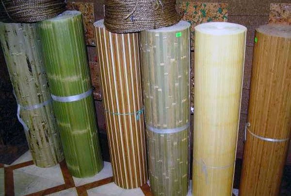 цвета бамбуковых полотен
